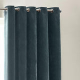 Yard Chenille Eyelet Curtains - Marine - 229x183cm