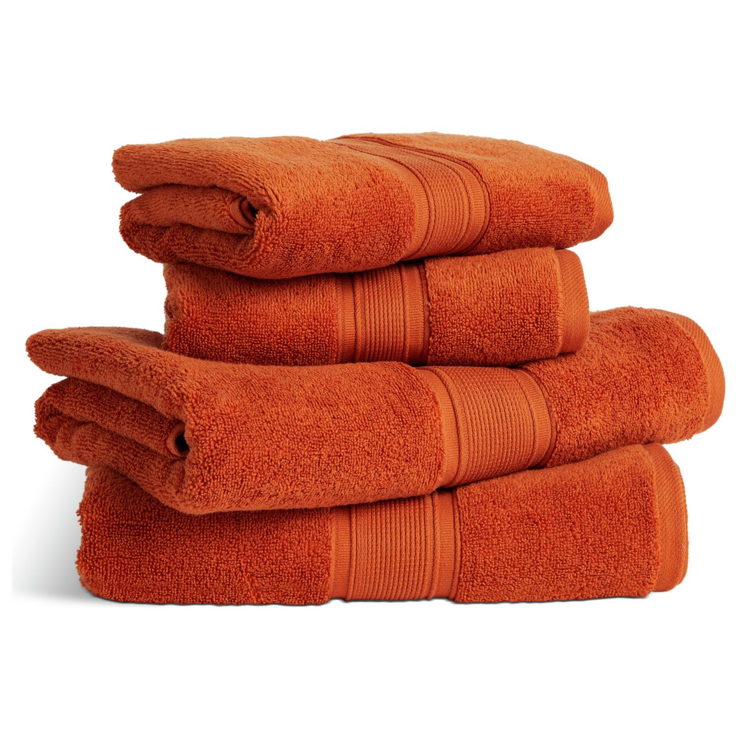 Habitat Supersoft 4 Piece Towel Bale - Copper