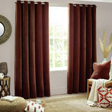 Yard chenille curtains Nutmeg 117x137cm, imported from the UK