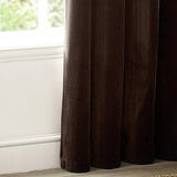 Yard Chenille Curtains brown 117x137cm - British product