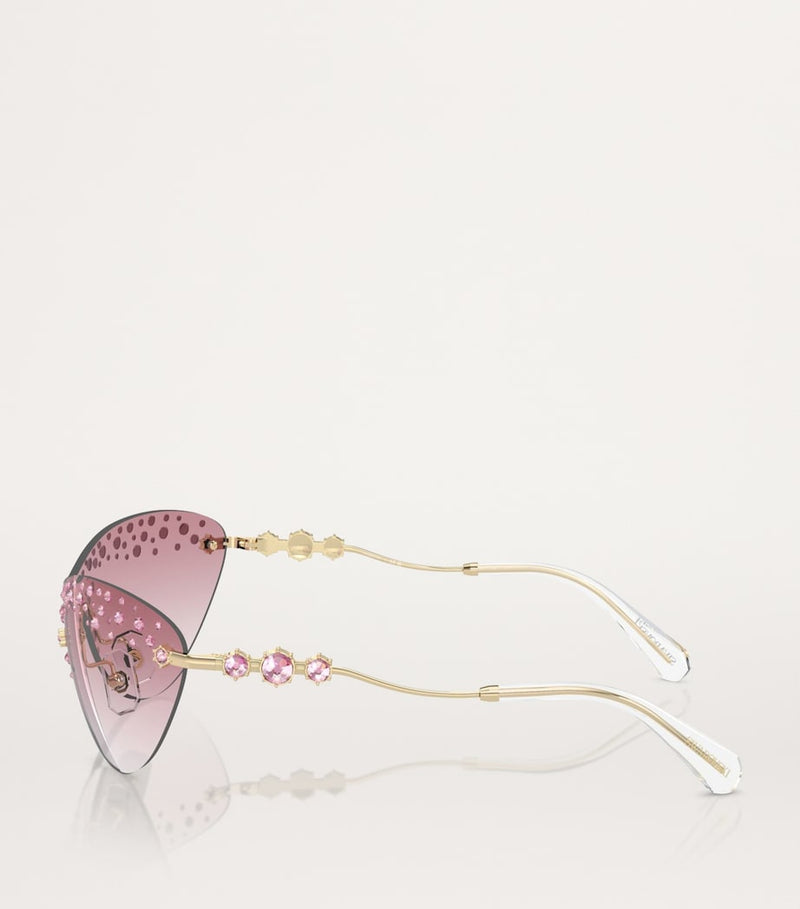 Swarovski metal sunglasses SK7023, imported from the UK