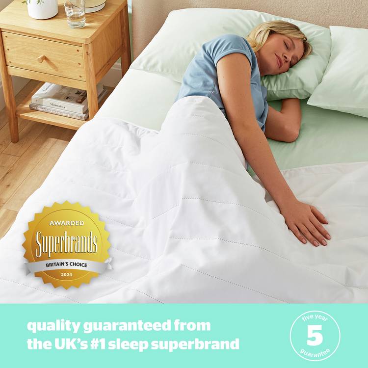 Silentnight Summer Breeze 1 Tog Duvet Single, UK version
