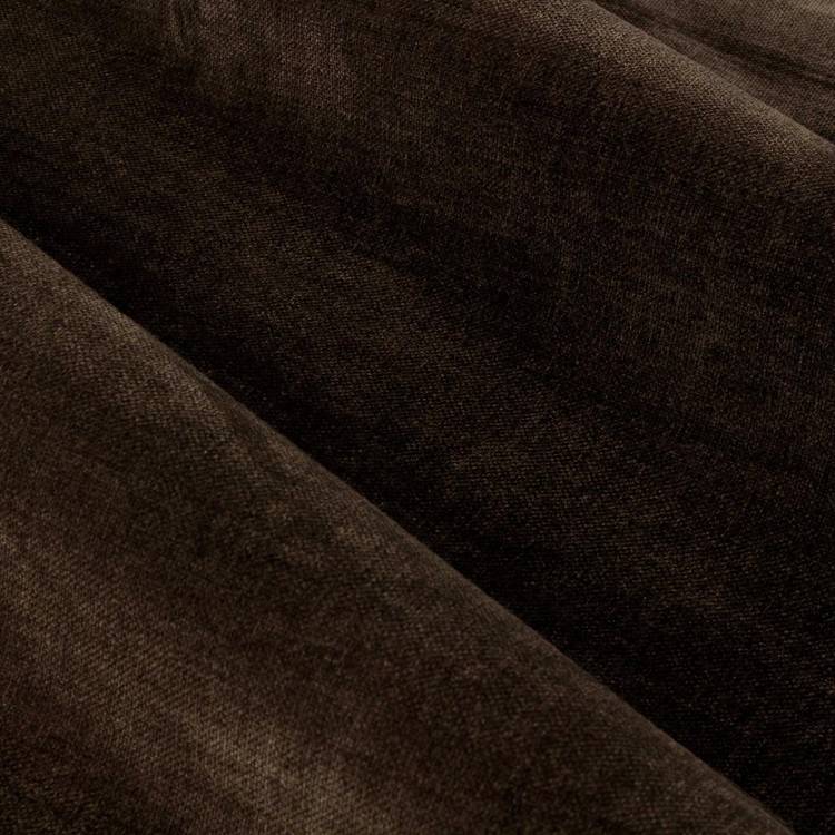Yard chenille velvet brown curtains 117x137cm, imported from the UK