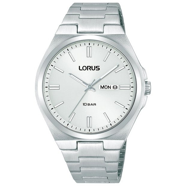 Lorus silver dial watch bracelet 40mm, imported from the UK