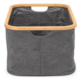 Brabantia foldable laundry basket pepper black 40 litre (British brand)