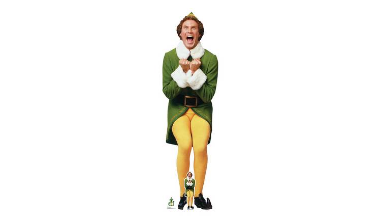 Star Cutouts Buddy The Elf Cardboard Cutout