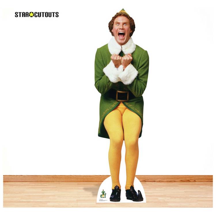 Star Cutouts Buddy the Elf lifesize cardboard cutout, UK version