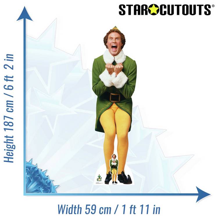 Star Cutouts Buddy the Elf lifesize cardboard cutout, UK version