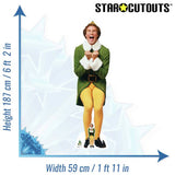 Star Cutouts Buddy the Elf lifesize cardboard cutout, UK version