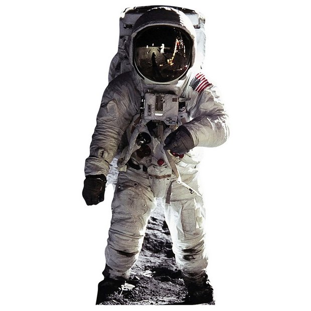 Star Cutouts Buzz Aldrin life-size cardboard cutout - British product