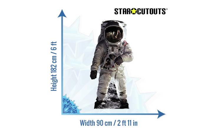 Star Cutouts Buzz Aldrin Cardboard Cutout