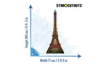 Star Cutouts Eiffel Tower Cardboard Cutout GOODS Argos