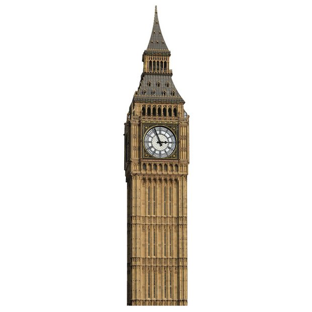 Star Cutouts Big Ben life-size cardboard cutout - British product
