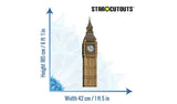 Star Cutouts Big Ben Cardboard Cutout GOODS Argos