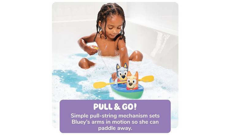 Tomy Toomies Bluey Bath Canoe GOODS Argos