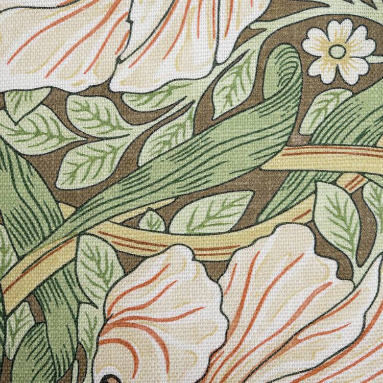 Morris & Co Pimpernel cushion green 50x50cm (British brand)