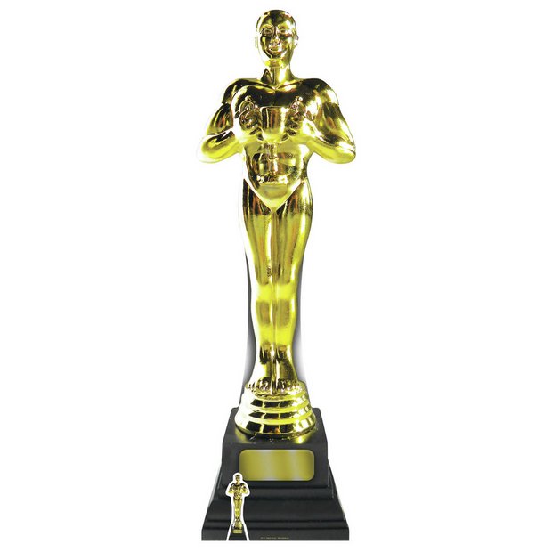 Star Cutouts life-size golden award cutout - British product