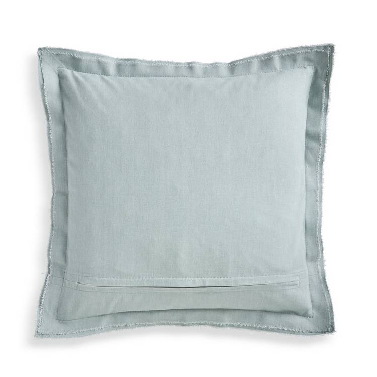 Habitat triple ruffle cushion 43x43cm, imported from the UK
