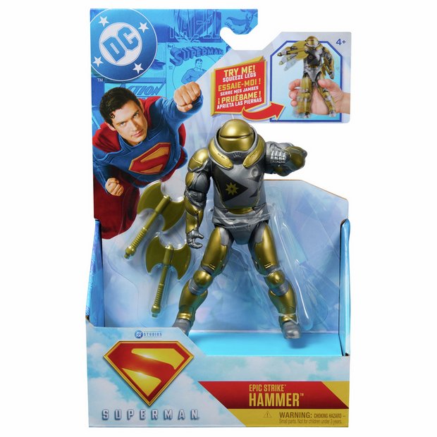 DC Comics Superman action figure 6 inch 15cm, imported from the UK