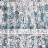 Habitat vintage effect blue flatweave runner 80x150cm (British brand)