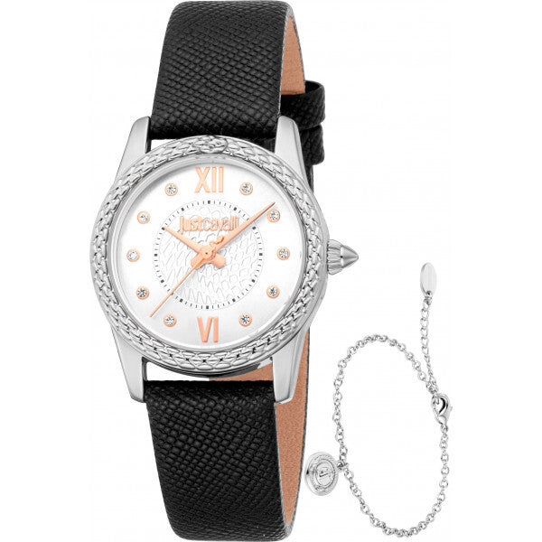 Just Cavalli Sublime Animalier ladies watch gift set (British brand)