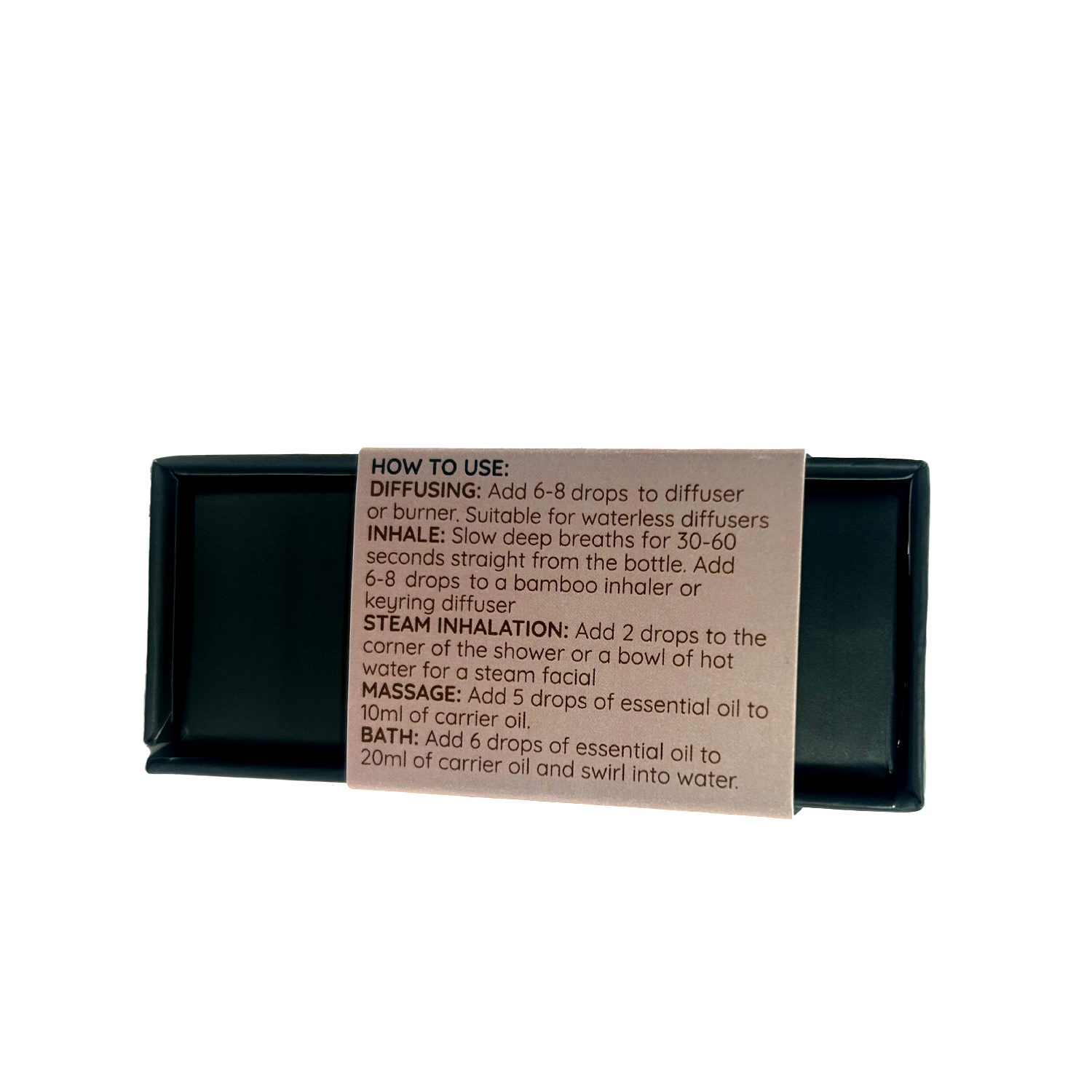 Live Calm essential oil set eucalyptus lemon peppermint 5ml x3, imported from the UK