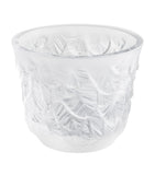 Lalique Grand-Duc Votive crystal candle holder, UK version