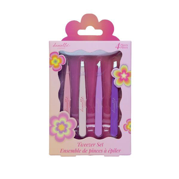 Danielle Creations Aura Tweezer Set 4-piece - British product
