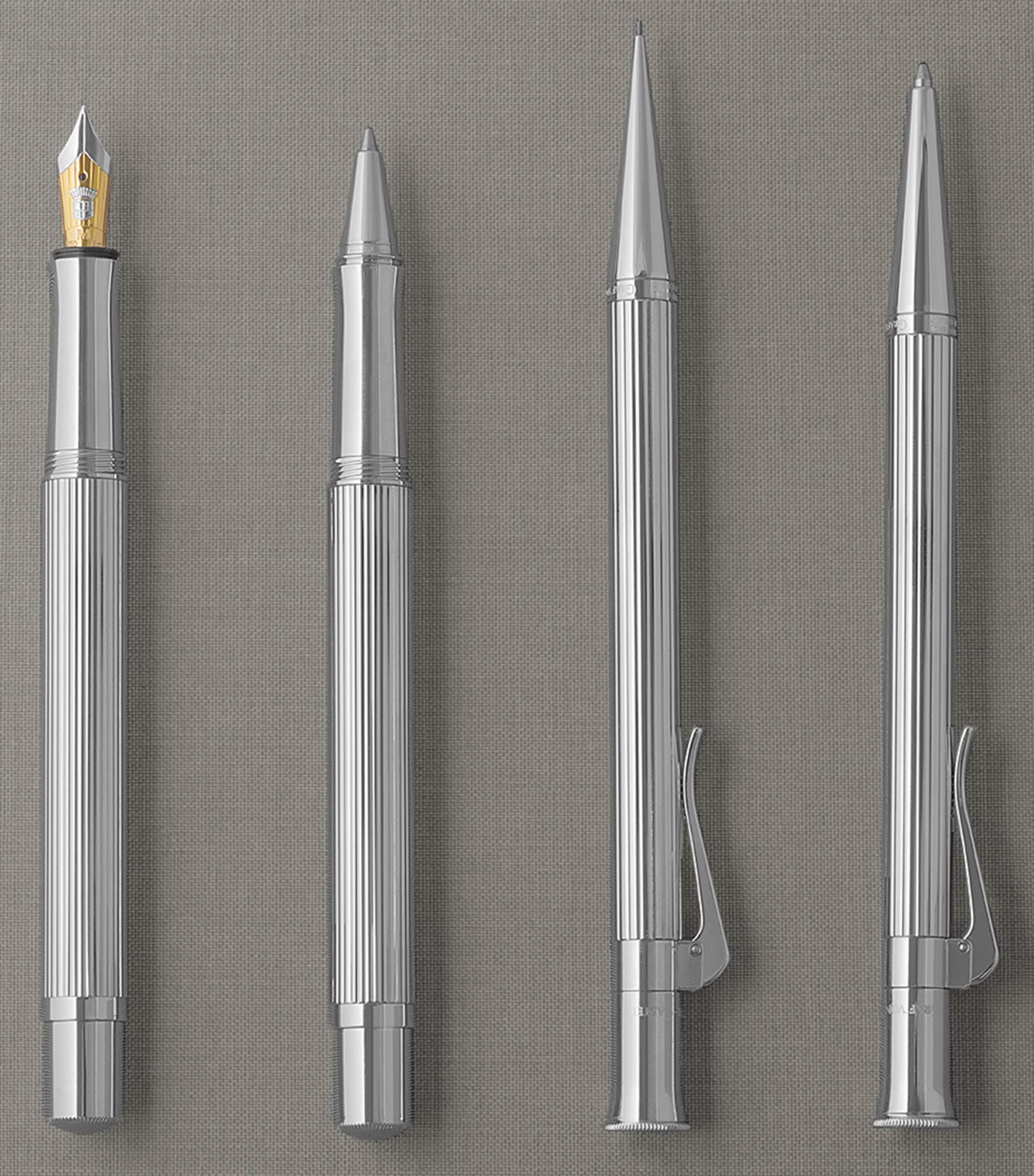 Graf von Faber-Castell Platinum-Plated Classic fountain pen, UK version
