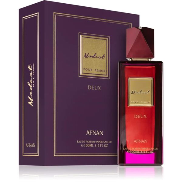 AFNAN Modest Deux Femme Eau de Parfum 100 ml, UK version