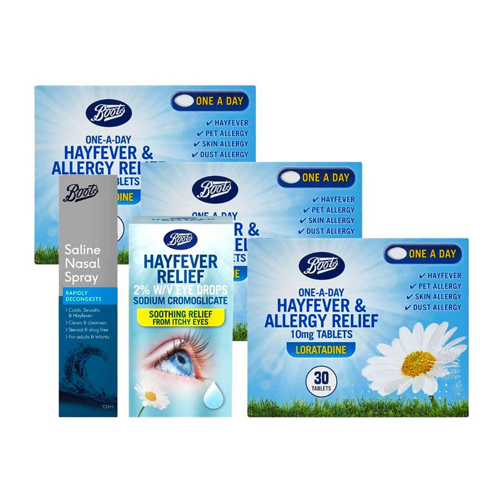 Boots Hayfever and Allergy Relief Bundle - Loratadine