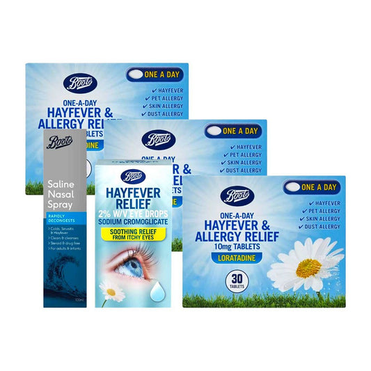 Boots Hayfever and Allergy Relief Bundle - Loratadine GOODS Boots   