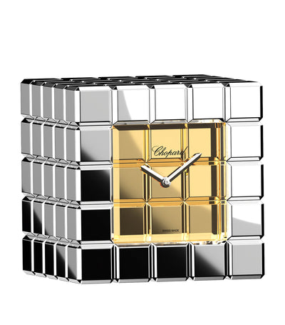 Harrods Chopard Ice Cube Table Clock- Buy online at McGrocer