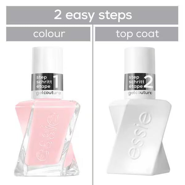 Essie Gel Couture Sheer Fantasy nail polish - British product