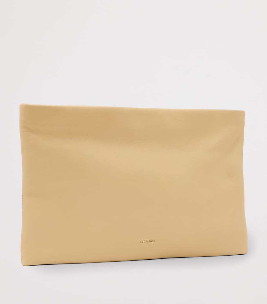 AllSaints Bettina leather clutch bag, UK version