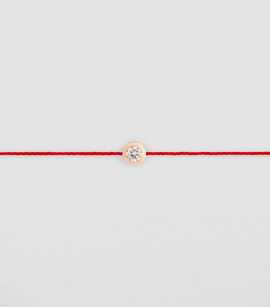 Redline rose gold diamond pure bracelet, imported from the UK