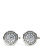 Tateossian Big Ben watch cufflinks with functioning watch, UK version