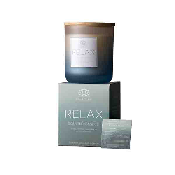 Serenity Relax Candle 270g Rose & Spiced Cardamon 270gm GOODS Superdrug   