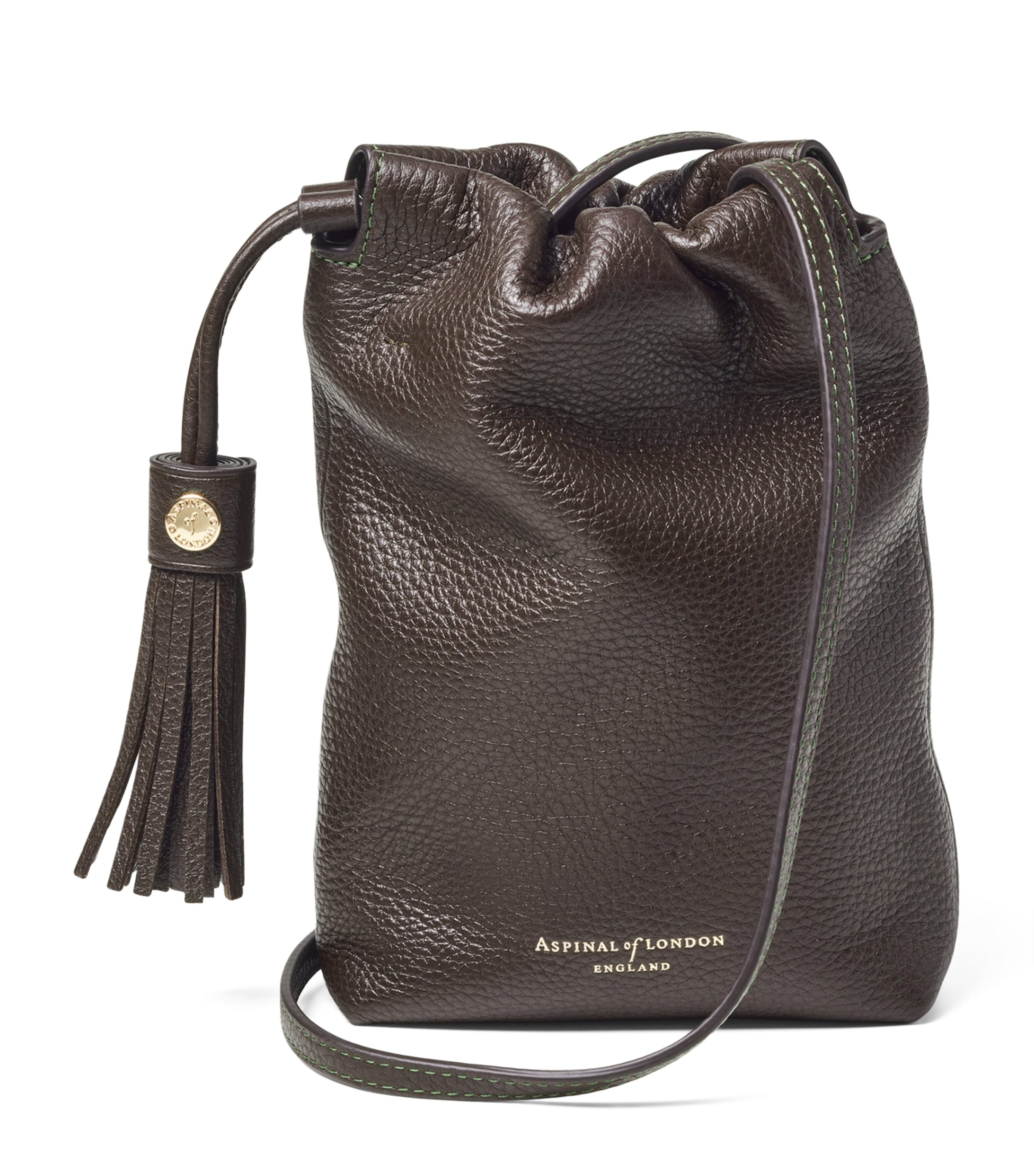 Aspinal of London Soho leather cross-body pouch (British brand)