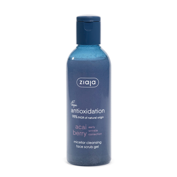 Ziaja Acai Berry Micellar Face Scrub Gel 200ml - British product