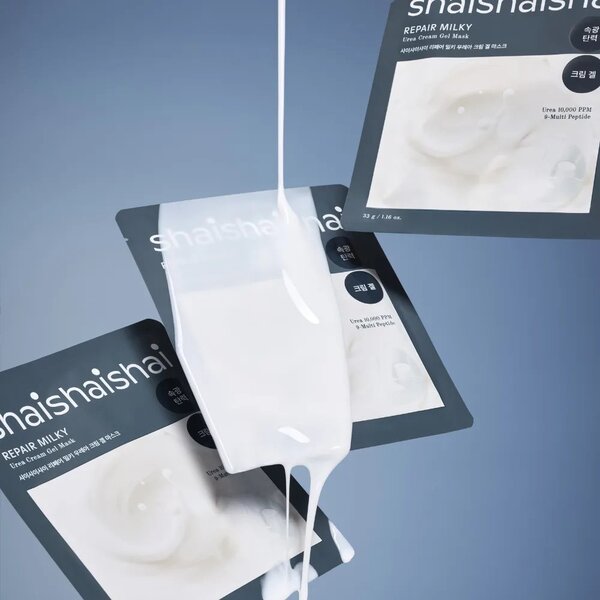 Shaishaishai urea cream gel sheet mask 1pc (British brand)
