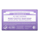 Dr Bronner Organic Lavender Soap Bar - 140g GOODS Superdrug   