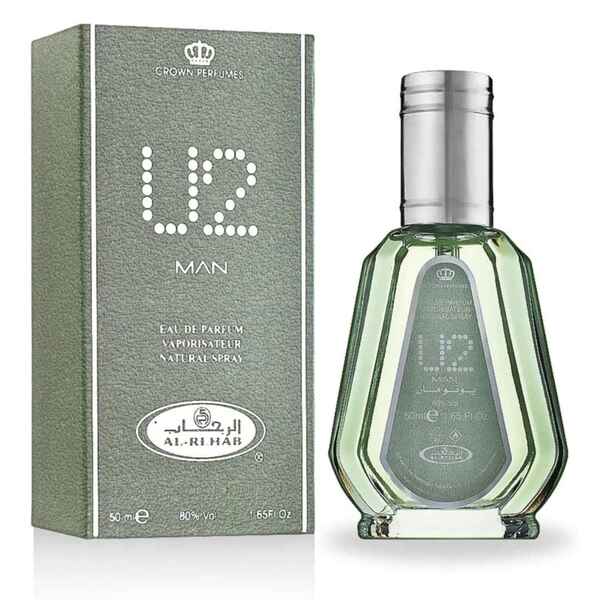 Al Rehab U2 Man 50ml EDP spray, imported from the UK