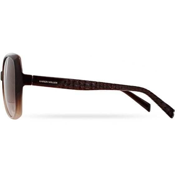 Karen Millen KM5055 Sunglasses Brown, One Size GOODS Superdrug   