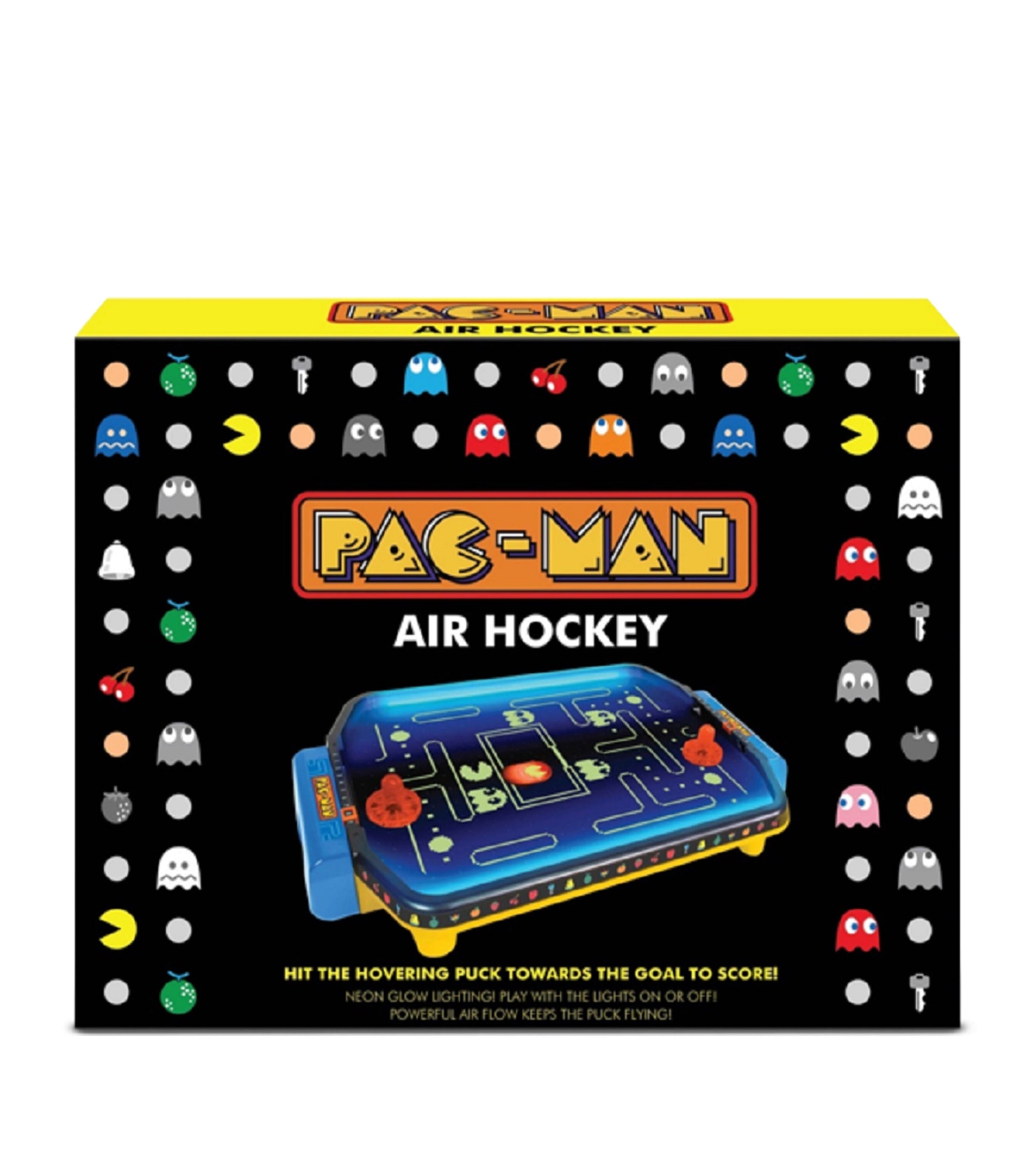 Pac-Man arcade air hockey game, imported from the UK