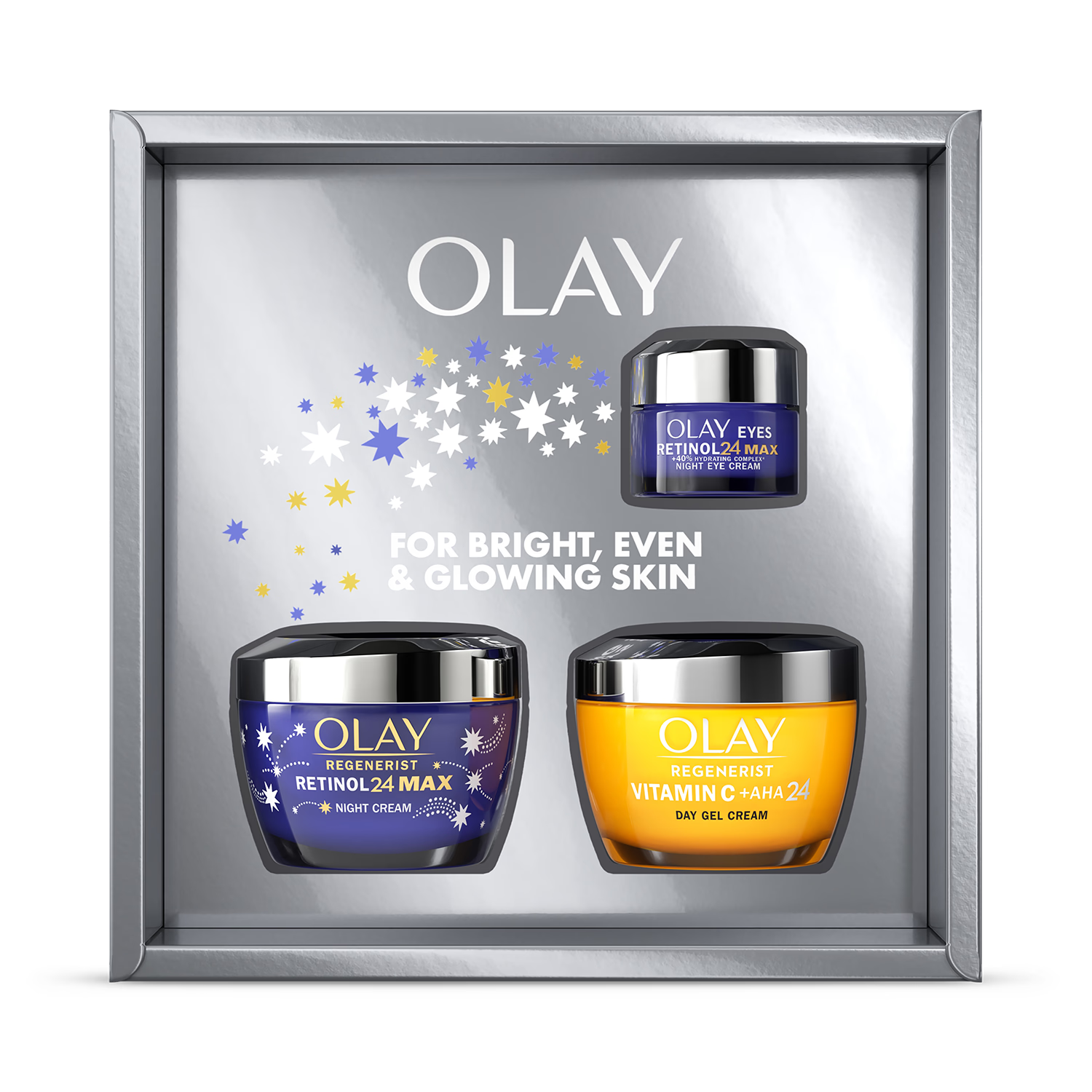 Olay giftset Vitamin C AHA Retinol24 creams - British product