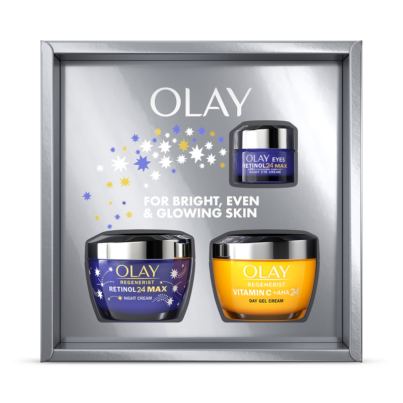 Olay giftset Vitamin C AHA Retinol24 creams - British product