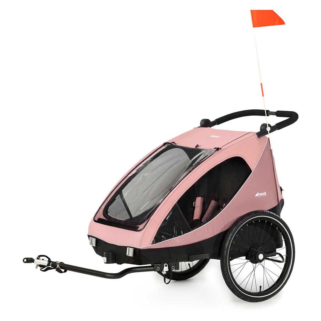 Hauck Dryk Duo Bike Trailer Rose