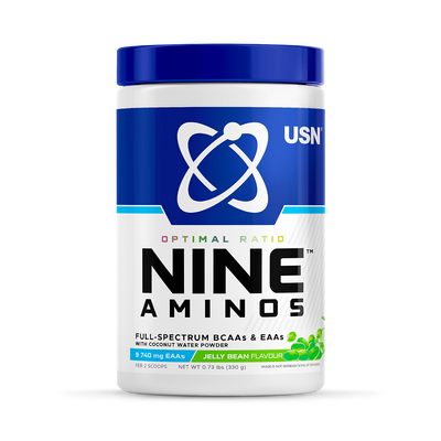 Holland & Barrett USN Nine Aminos Jelly Bean Amino Acid Supplement 330g- Buy online at McGrocer