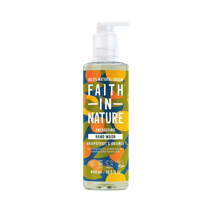 Faith in Nature Lavender & Geranium Hand Wash 400ml Natural Hand Wash & Soap Holland&Barrett   